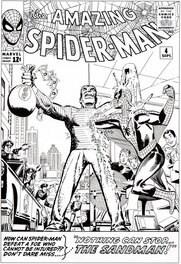 Bruce McCorkindale - Amazing Spider-man # 4 cover - Couverture originale