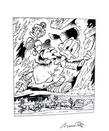 Marco Rota - Cover for Zio Paperone 118 - Comic Strip