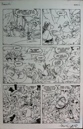 Sergio Aragonés - Groo #7 page 12 - Original art
