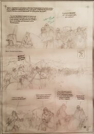 Serge Mogère - Les riches heures d'Arnauld de Bichancourt. Tome 4: Northumbrie, 1068 - Comic Strip