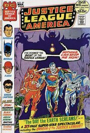 Justice League of America #97 cover (DC, 1972)