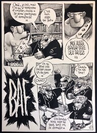 Manu Larcenet - "Les barbares contre les experts comptables" Planche 5/7 - Comic Strip