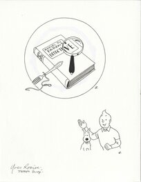 Yves Rodier - 1995  - Tintin / Kuifje - Dupont et Dupond / Jansen en Janssen (Total book - American KV) - Comic Strip