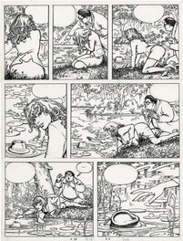 Milo Manara - Voyage à Tulum planche 9 - Comic Strip