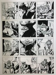 Planche originale - La jeunesse de Corto p42