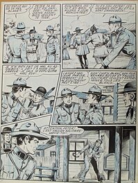 Lina Buffolente - Sergent Peter, épisode inconnu, planche 2 - Parution dans Biribu n°17 (Mon journal) - Comic Strip