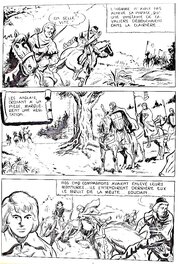 Tito Marchioro - Sylver des collines - planche 13, parution dans le n°4 du magazine Dorian (Mon journal) - Comic Strip