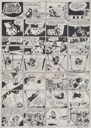 Alfons Figueras - Gorila Circus. Revista Chicos 537, 10/07/1949 pag. 3 - Comic Strip