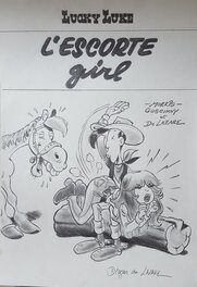 Dragan De Lazare - L'escorte Girl ou Rubine the girl - Couverture originale