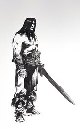 Robin Recht - Conan le Cimmérien - Illustration originale