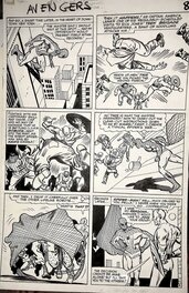 Don Heck - Avengers 12- Spider-Man asks to join Avengers 1964~ - Planche originale