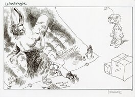 Manu Larcenet - La boulangère des Ravenelles - Comic Strip