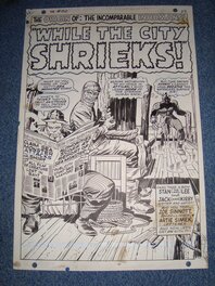 Jack Kirby - Hommage a Stan Lee - the Inhumans - Comic Strip