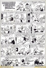 Francisco Ibáñez - Francisco Ibañez Mortadelo y Filemon Clever & Smart 1959 - Comic Strip
