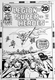 Nick Cardy - Legion of Super Heroes - Planche originale