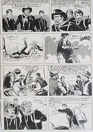 Victor Arriazu - Jim Sullivan - épisode et publication non identifiés, années 1950 - Planche originale