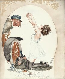 Chéri Hérouard - L'offre Suprême par Chéri Hérouard - Original Illustration