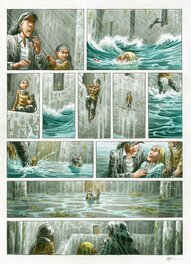 Olivier Boiscommun - Lueur de nuit. Planche 34 - Comic Strip