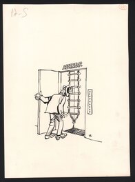 Antonio Mingote - Elevator - Comic Strip