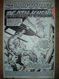 Don Perlin - Man-Thing 4 PAGE 1 - Planche originale