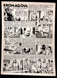 Auguste Liquois - Kromagoul, le Singe qui parle - Comic Strip