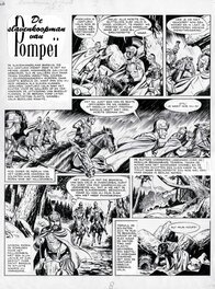 Bert Bus - 1963 - Pompeï (Page - Dutch KV) - Comic Strip