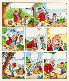 Wim Lensen - 1973 - Puk en Poppedijn (Colored page - Dutch KV) - Comic Strip