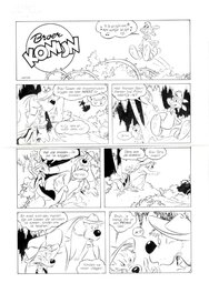 Dick Matena - 1983? - Broer Konijn (Page - Dutch KV) - Comic Strip
