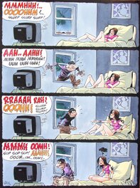 Gürçan Gürsel - 2002? - Blaques coquines / Rooie oortjes (Colored page - European KV) - Comic Strip