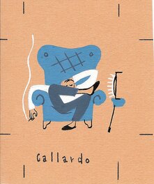 Miguel Gallardo - Relax - Original Illustration