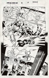 Stuart Immonen - Amazing spiderman #31 p.17 - Planche originale
