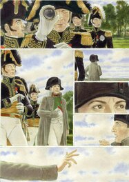 Andréi Arinouchkine - ,,la face cachée de Waterloo,,. Page 17 - Planche originale