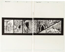 Rick Veitch - Swamp Thing vol. 2 #70, p. 8-9 - Planche originale