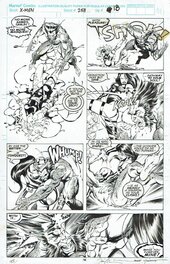 Jim Lee - Jim Lee - Uncanny X-Men 258 - Original art