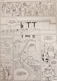 David Ratte - Planche Le Voyage des pères - Comic Strip