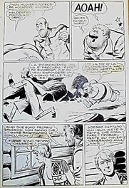 Onofrio Bramante - Rol Pam, Le grand sentier planche 21 - Parution dans le n° 118 de Brik (Mon journal) - Comic Strip