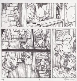 David Petersen - Mouse Guard - Legends of the Guard v03 #02 pg8 - Comic Strip