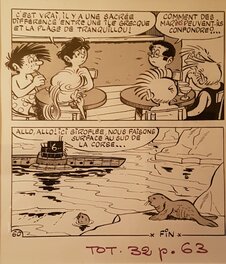 Jacques Tabary - Planche Totoche poche n°33 - Comic Strip