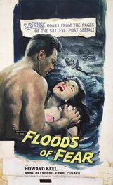 Reynold Brown - Floods of Fear (1959) - Original Illustration