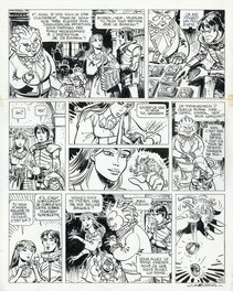 Jean-Claude Mézières - Valérian Tome 17 Planche 48 - Comic Strip