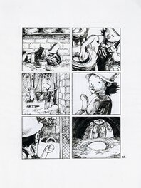 Benoît Springer - Les funérailles de Luce - Comic Strip