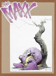 Sam Kieth - The Maxx Maxximized Issue 22 Cover - Couverture originale