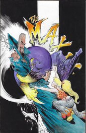 Sam Kieth - The Maxx Maxximized Issue 23 and Volume 5 hardcover TPB - Original Cover