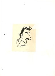 Jamic - Caricature de Paul Deliege - Planche originale