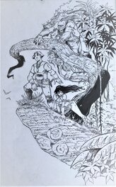 Jean-Luc Istin - Lanfeust de Troy - illustration - Original Illustration