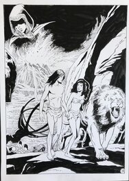 Luciano Bernasconi - Wampus - Adam et Eve Nell'Eden post apocalittico pl 18 - Comic Strip