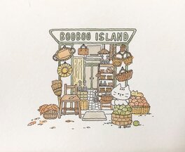 Groo - Booboo Island - Illustration originale