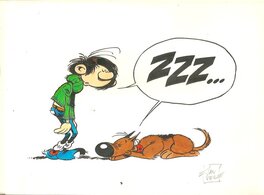 Michel Janvier - Gaston vu par  janvier - Comic Strip