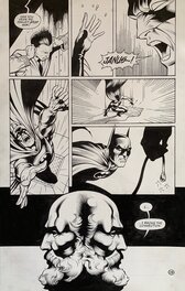 Dave Taylor, DC Comics, BATMAN Shadow of the Bat #63, JANUS part two, planche n° 19, june 1997.