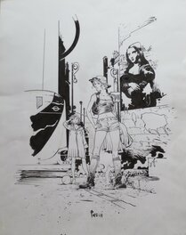 Paul Pope - Bodies #3 - unpublished cover - Original Cover